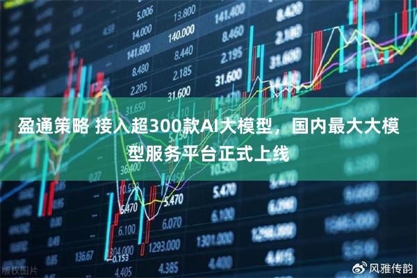 盈通策略 接入超300款AI大模型，国内最大大模型服务平台正式上线